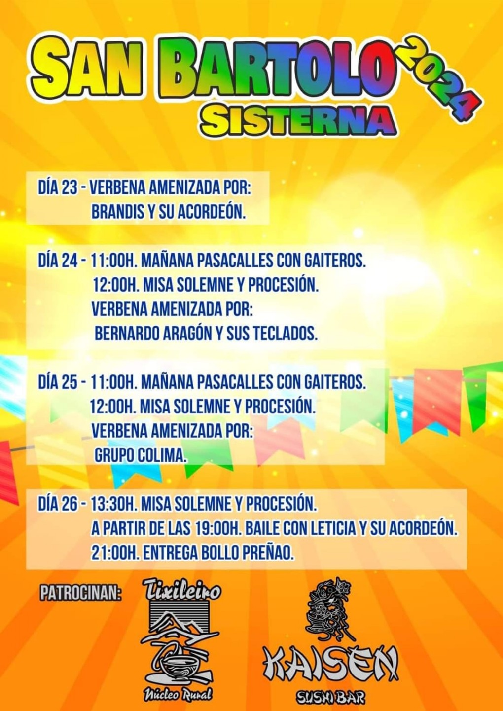 Fiesta de Sisterna en Ibias