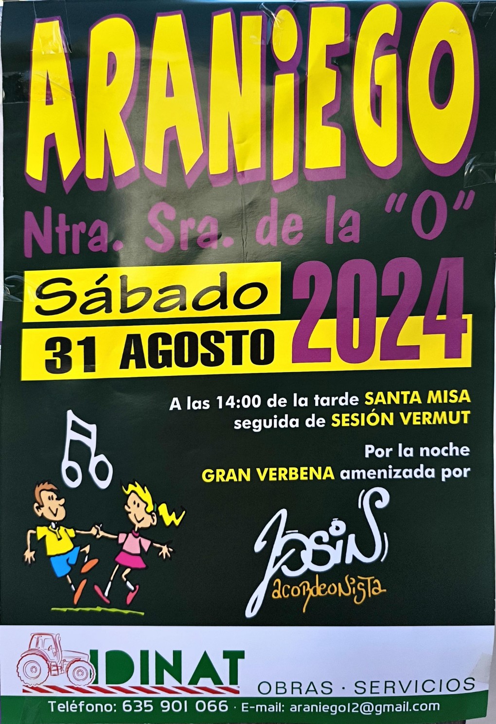 Fiesta de Ntra. Sra. de la O en Araniego