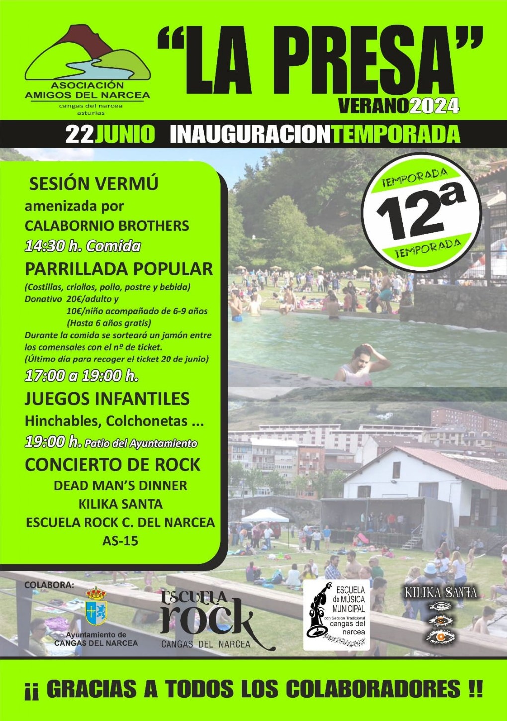 Inauguracin de La Presa del Prao del Moln 2024 en Cangas del Narcea